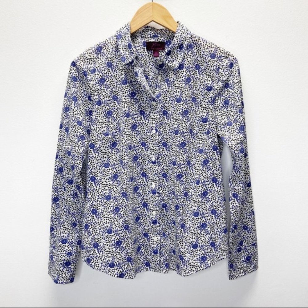 J.Crew Floral Liberty Button Down